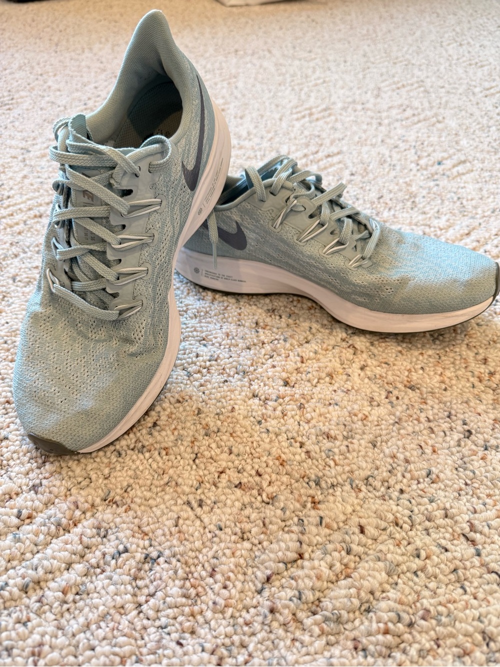 Nike Air Zoom Pegasus 36 Ocean Cube Running Sneakers Size 9